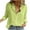 Green, variant on aidice Cotton Linen Shirts for Women Lapel Neck Long Sleeve Button up Lightweight Casual Comfy Blouses Tops