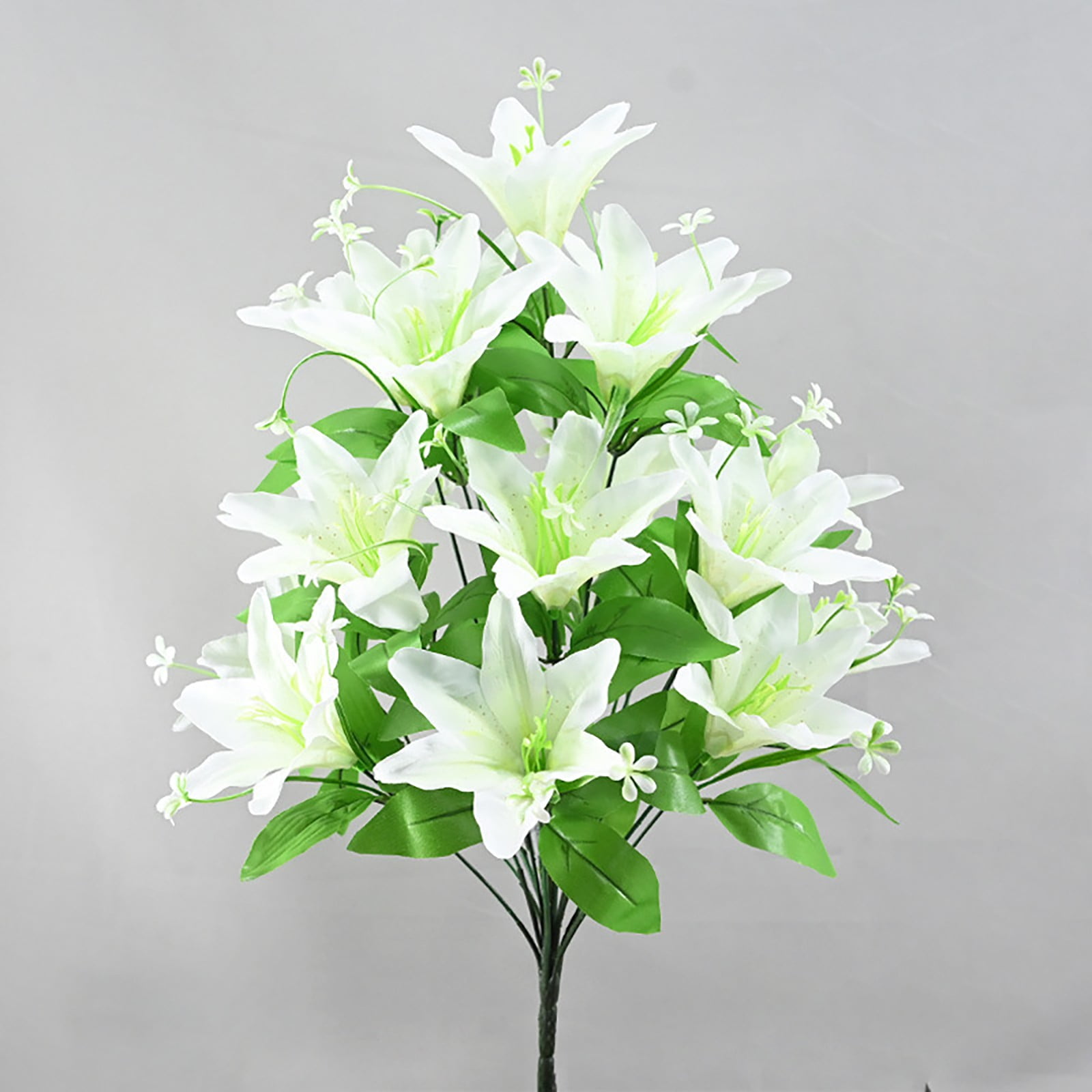 Artificial Lilies Flowers,18 Head Faux Lily Flower,20