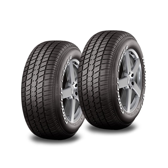 SET DE 2 LLANTAS 275 60 R15 107T (P) COOPER COBRA RAD G/T