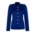 thumbnail image 3 of Casual Blazers for Women 2025 Long Sleeve Open Front Neck Business Casual Work Office Jacket, 3 of 6
