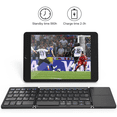 thumbnail image 4 of Teclado Bluetooth de tres pliegues, mini teclado inalámbrico portátil Bluetooth con mouse táctil para Android, Windows, PC, tableta Zhivalor 2033392-2, 4 of 4