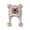 A-Beige, variant on Zwiiyzr Baby Beanie Hat for Winter with Earfalp Cute Bear Kids Toddler Girls Boys Warm Knit Cap 0-3Years Coffee