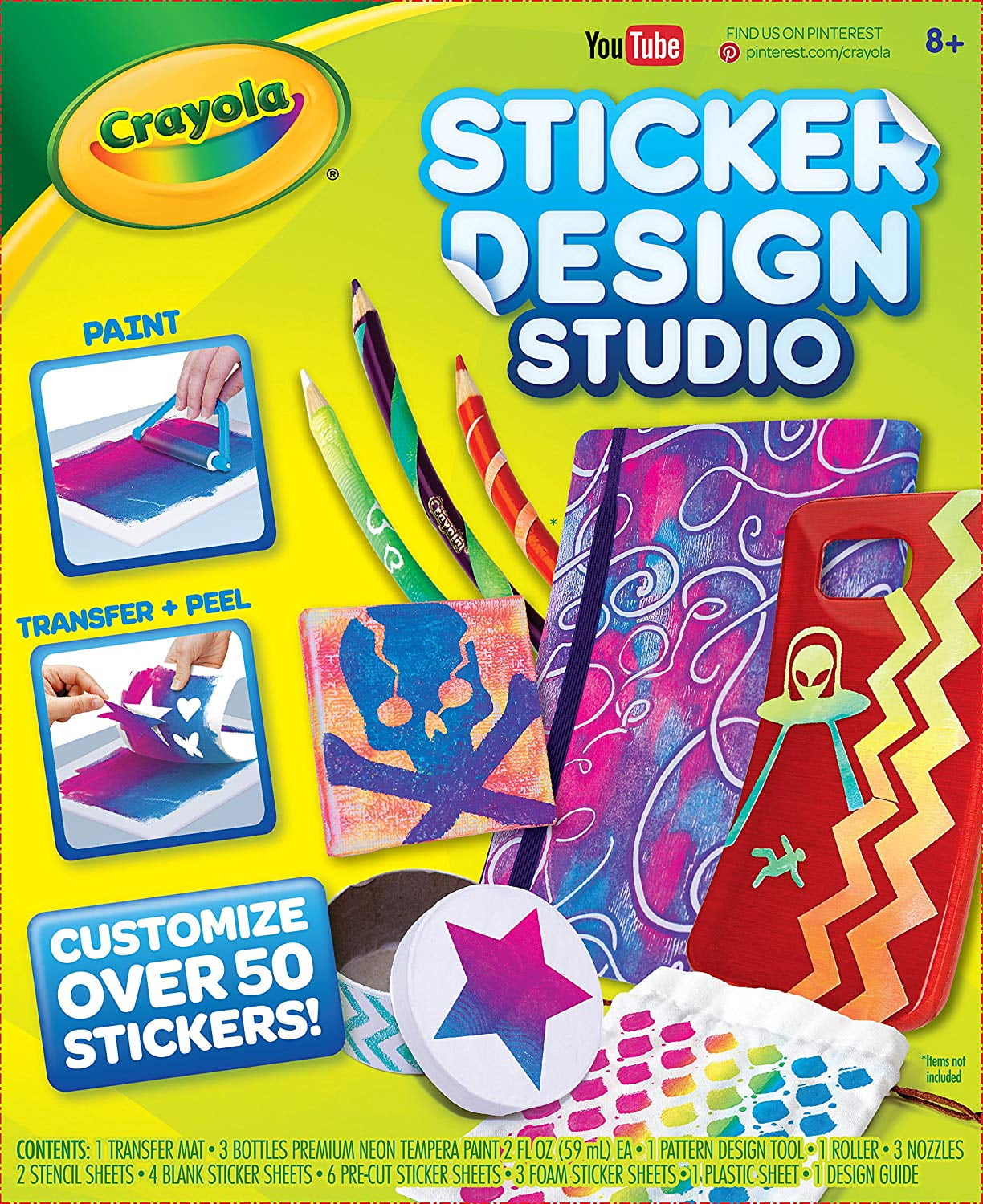Sticker Design Studio, Sticker Maker, Gift for Kids, Ages 8, 9, 10, 11