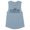 Stonewash Denim, variant on Skyline Cambridge England Women's Muscle Tank Large White