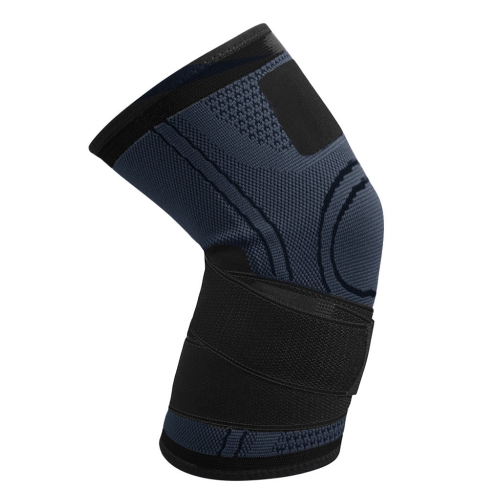 Unisex Compression Knee Sleeve Support Running Basketball Lift Knee