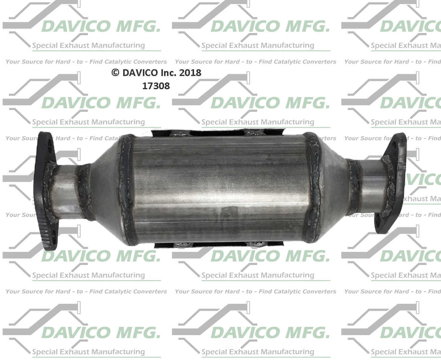 Davico Mfg 17308 Direct-Fit Catalytic Converter
