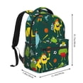 thumbnail image 2 of Fotbe Sport Monster Pattern Casual Backpack for School, Travel, and Outdoor Activities - Durable, Lightweight, and Comfortable, 2 of 5