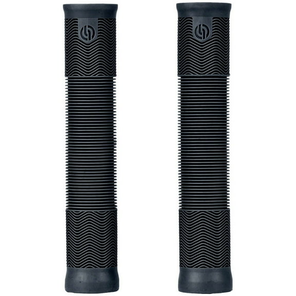 Salt EX Grips - Black, No Flange Made From Soft Compound Kraton