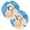 Blue, variant on Carolines Treasures SS4798-BUCARC Blue Buff Cocker Spaniel Set of 2 Cup Holder Car Coasters Large multicolor