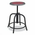 thumbnail image 2 of 6800 Series Height Adjustable Metal Seat Stool, Supports Up to 300 lb, 18" to 24" Seat Height, Burgu | Bundle of 2, 2 of 5
