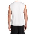 thumbnail image 2 of Yellow Rooster Men's Sleeveless PosiCharge Competitor T-Shirts White 2XL, 2 of 6