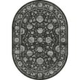 thumbnail image 4 of DynamicRugs AN69571263636 57126 Ancient Garden Collection 5.3 x 7.7 in. Traditional Rectangle Rug, Charcoal & Silver, 4 of 7