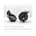thumbnail image 3 of Claxon Corneta  Bloosom Bocina Tono Tren Uso Rudo Súper Potente 12v Negro, 3 of 3