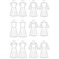 thumbnail image 7 of McCall's Patterns M7313 - Misses'/Women's Flared Dresses, Size RR (18W-20W-22W-24W), 7 of 7