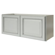 Sunny Wood Rlw3315-A Riley 33" Wide X 15" High Double Door Bridge Cabinet - White