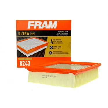 FRAM Ultra Air XGA8243, Premium Engine Air Filter, Replacement Filter for Select Ford, Mazda, Mercury Vehicles Fits select: 1997-2004,2009-2011 FORD RANGER