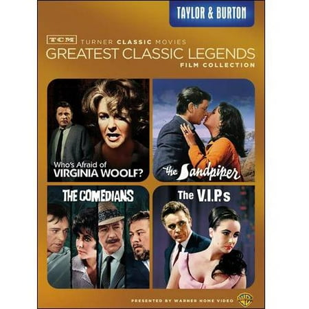 TCM Greatest Classic Films: Legends - Taylor & Burton: Who's Afraid Of Virginia Woolf? / The Sandpiper / The Comedians / The V.I.P.S