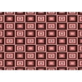 thumbnail image 1 of Ahgly Company Indoor Rectangle Patterned Pastel Red Pink Area Rugs, 8' x 10', 1 of 6