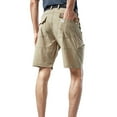 thumbnail image 5 of Kovlvoll Men's Cargo Shorts Summer Lightweight Quick Dry Button Zipper Waist Shorts Multi-pocket Hiking Pants with Belt, 5 of 6