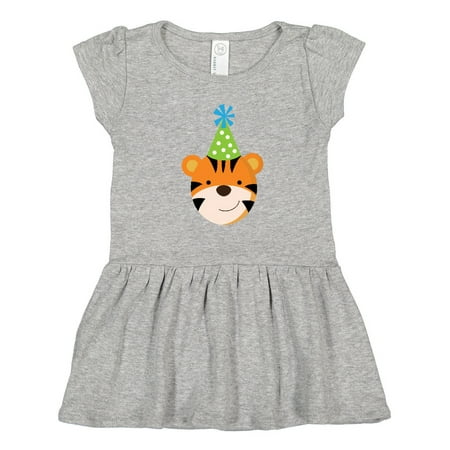 

Inktastic Tiger Zoo Birthday Gift Toddler Girl Dress