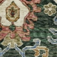 thumbnail image 2 of Oriental Weavers Hastings Area Rug - HA02B - 5'3" x 7'6" - in Green/ Pink - Vintage Inspired, Stain Resistant, Family and Pet Friendly , Bedroom, Office Rug, 2 of 5