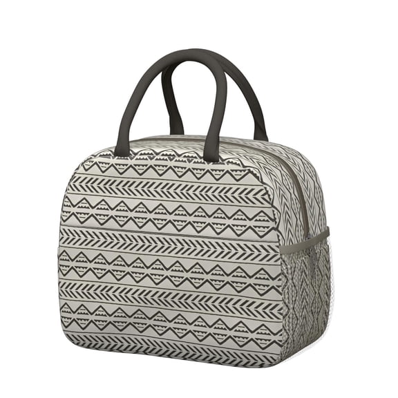 Colorful Abstract Lunch Box - Waterproof & Thermal Insulation, Spacious Interior (Vintage Fashion)