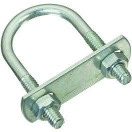 

5PC National Hardware National Hardware N222-083 Round U-Bolt Plate & Nuts 1/4 By 1-1/8 By 2-1/4 Inch Zinc Plated Steel (Case of 5)