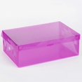 thumbnail image 2 of 7Pcs Clear Plastic Shoe Storage Box Stackable Foldable Shoes Boxes Storage Container, 2 of 4