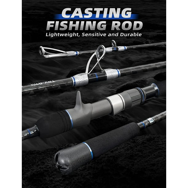 BLUEWING Casting Rods Fishing Rod 1 Piece Fishing Pole with SIC K