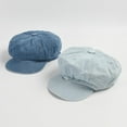 thumbnail image 7 of Kukuzhu Women Vintage Denim Newsboy Hat Paperboy Painter Beret Cap, 7 of 7