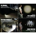 thumbnail image 5 of Taclight Tactical Flashlight 3 Pack Weatherproof Aircraft Grade Aluminum Construction, 5 Light Modes with 50,000 Hour Cree LEDs, 40x Brighter – As Seen on TV, 5 of 8
