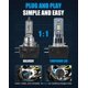 thumbnail image 5 of Bombillas LED CHOPDARK H11B H7 H11 Haz Alto/Bajo para Hyundai Santa Fe, 5 of 7