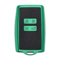 thumbnail image 1 of Funda de llave de coche de silicona TPU verde única para Renault Grand Scenic Megane Clio Espace Kadjar Captur Arkana Austral Zoe - Funda de control remoto de 4 botones, 1 of 6