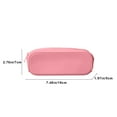 thumbnail image 3 of Pencil Bag Soft Silica-Gel Box, Zipper Large Capacity Pen Stationery Makeup Storage, Student Gift, Easy To Clean, Comfortable Feel, Flexible Durable, Lightweight, 3 of 8