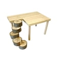 thumbnail image 3 of GROWTH TANK Hamster Platform, Stand, Shelf, Hamster Ladder, Exercise Toy, Decor, Wooden Mice A, 3 of 9
