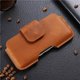 thumbnail image 1 of Bolsa de teléfono para Samsung Galaxy S22 Ultra, funda con Clip para cinturón, de cuero genuino, con tapa Fivean unisex, 1 of 2