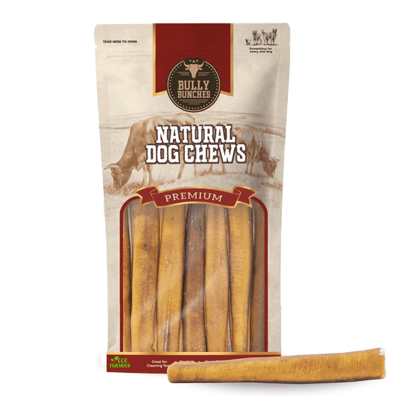 Bully Bunches Premium 6 Inch Jumbo Bully Stick - 12 Pack
