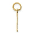 thumbnail image 2 of 14K Yellow Gold Charm Pendant Themed 2 18 mm 4 Small Polished Elongated, 2 of 3