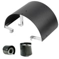 thumbnail image 1 of Universal Carbon Fiber Air Intake Cone Cover Heat Shield, Increase Airflow, Lower Intake Temperature, Boost Horsepower, 1 of 8