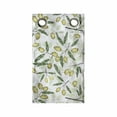 thumbnail image 1 of Botany Hanging Pocket Organizer, Abstract Style Composition of Olive Branches with Leaves Garden Elements, Printed Polyester Storage Bag with Pockets, 9" x 27", Fern Green Pale Green, 1 of 2