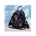 thumbnail image 3 of Mochila De Cuero Suave Y Simple De Moda negro, 3 of 5
