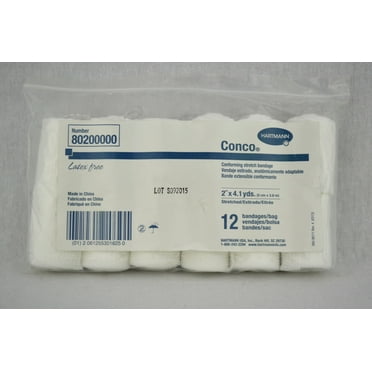 Hartmann 80200000 Conforming Stretch Bandage, Pack of 12