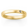 thumbnail image 3 of Stackable Birthstone Ring with Engraving - Smokey Quartz (June), 3 of 7