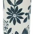 thumbnail image 2 of DecMode 12" Floral Handmade Blue Ceramic Vase, 2 of 9