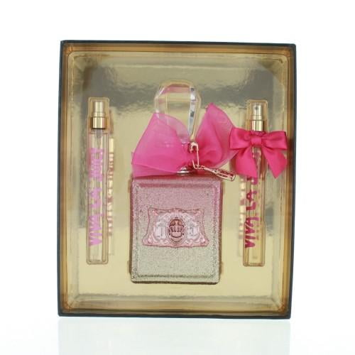 juicy couture rose perfume gift set