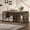 brown 2.4m, variant on 94.5" Dog Crate Furniture, Dog Kennel Furniture with Divider, Lockable, Wooden Crate TV Stand End Table for Large Medium Dogs, Rustic/Black