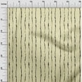 thumbnail image 3 of oneOone Silk Tabby Pale Yellow Fabric Abstract Stripes Dress Material Fabric Print Fabric By The Yard 42 Inch Wide, 3 of 6