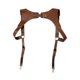 thumbnail image 5 of Cinturón con correa para el cuerpo para hombre,Cinturón de chaleco ajustable,para cosplay,vacaciones,festivales Marrón, 5 of 7