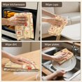 thumbnail image 5 of 2 Pcs Pioneer Flower Floral Print Pattern Kitchen Towels, Funny Microfiber Dish Towel Set, 18" X 26" Tea Towels, 5 of 6