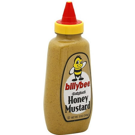 Billy Bee Original Honey Mustard, 12 oz (Pack of 6)